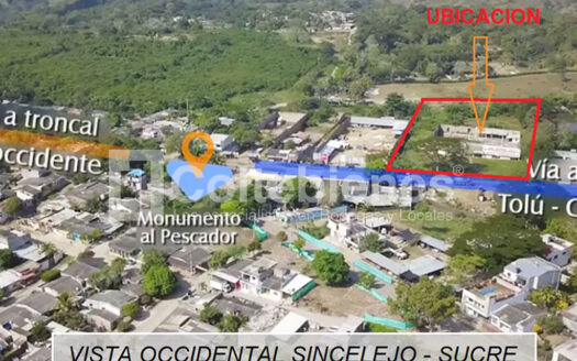 Venta de lote de terreno en Sincelejo-Sucre