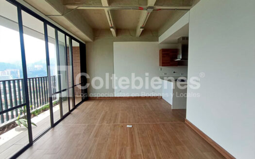 Apartaestudio en arriendo en Ciudad del Río-Medellín